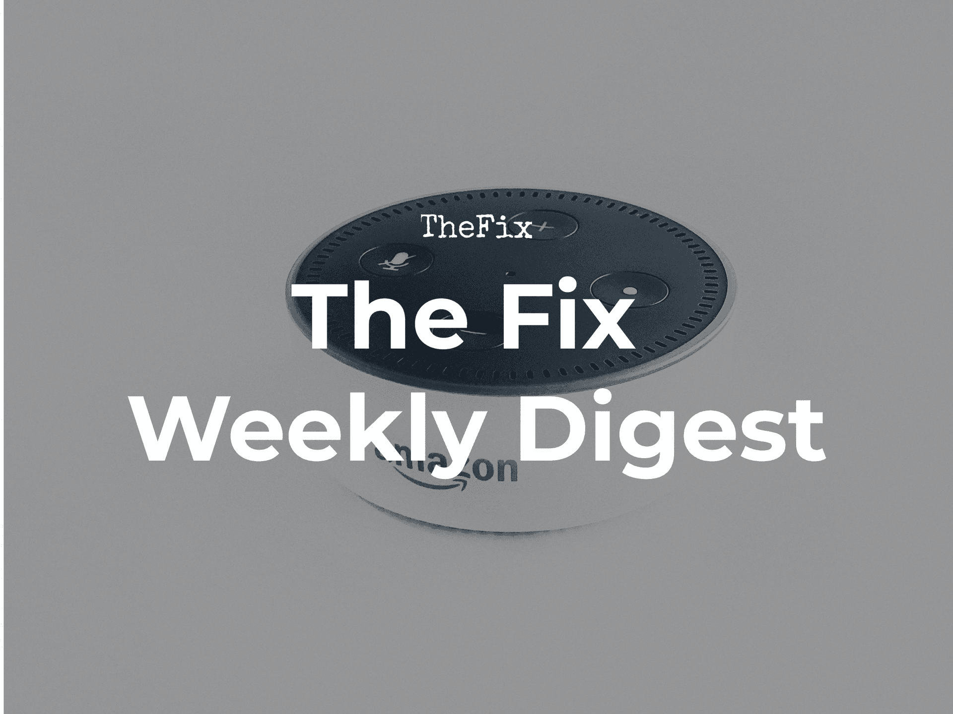 The Fix Weekly Digest: The Past and the Future