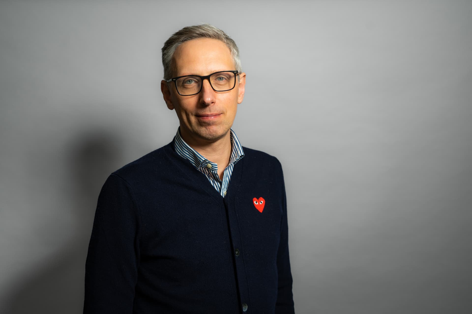 Foto: Linda Käsbohrer. 17.1.24. Ringier Medien International Dmitry Shishkin im Pressehaus (ZH).