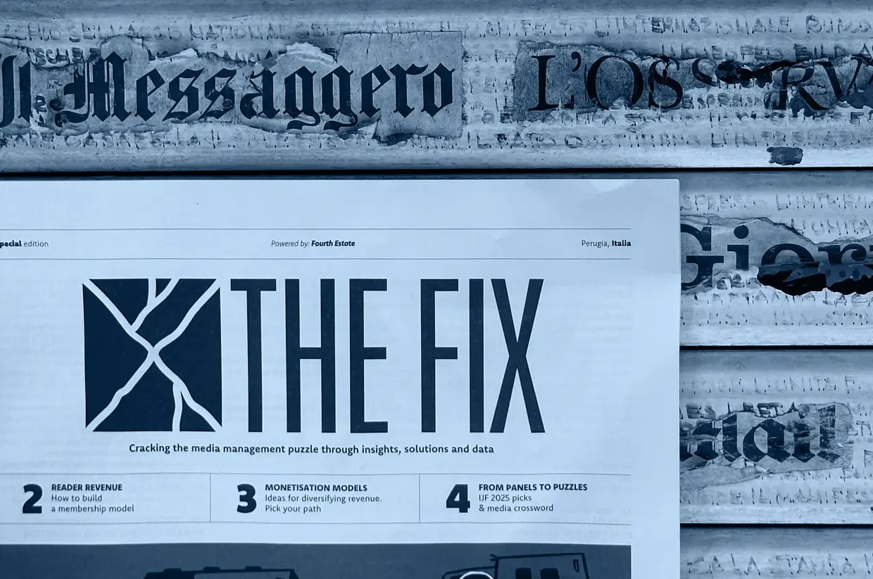 Our printed newspaper at IJF 2025: What we learned from taking media offline