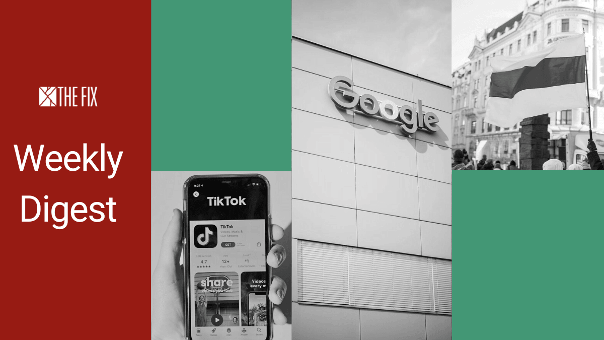 Weekly Digest: Repressions in Belarus, restrictions on TikTok